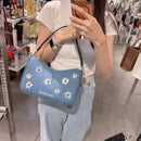 *MJ清倉牛仔小花腋下包YFL30100