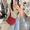 *MJ迷人紅斜挎包YHL3029