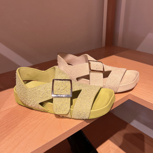 *Loewe女麂皮涼鞋YJL1127