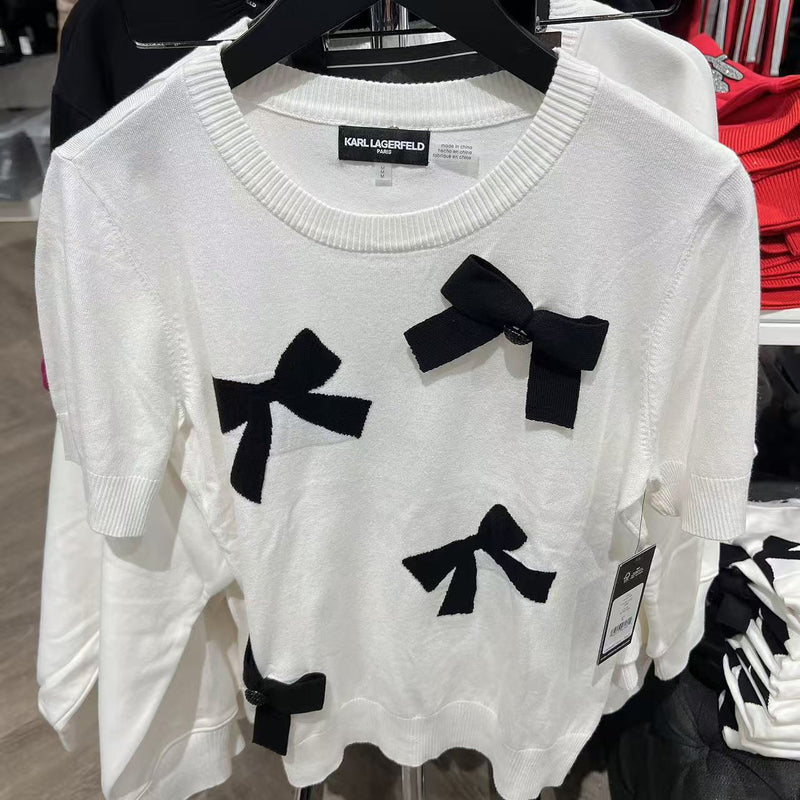 *YKL2122卡爾黑結毛衣