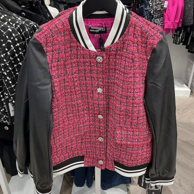 *YKL2130卡爾紅小香棒球外套