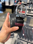 *萬寶龍黑紅雙面皮帶YK2833