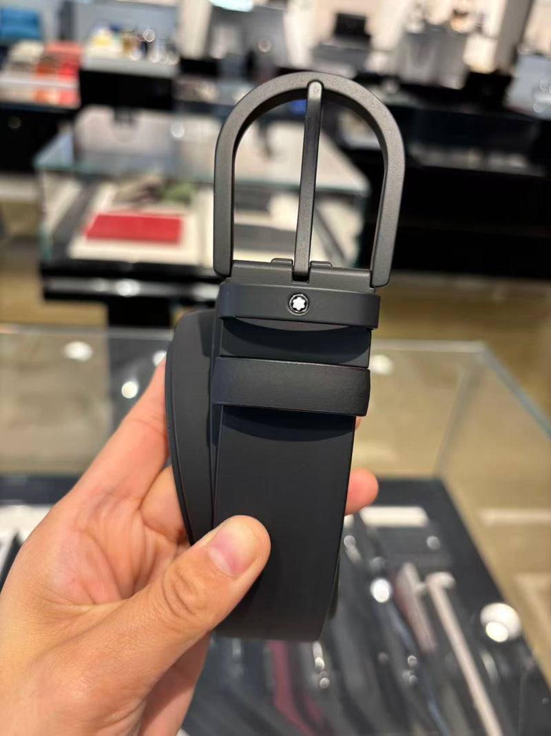 *萬寶龍霧面皮帶YK2834