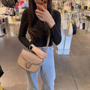 *ZBL1324馬克專櫃大灰馬鞍包