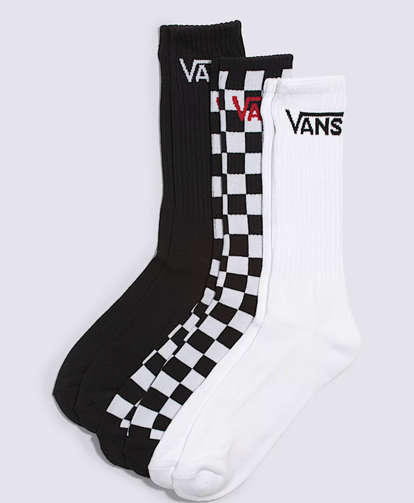 #vans女款三雙組長襪