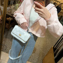 *ZBL2508TB白菱格紋小包