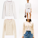 *Tommy女麻花針織外套YE2305