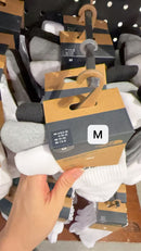 ^ZCL1003北臉三入組短襪