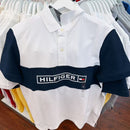 *ZCL1207Tommy男多色拼接polo衫