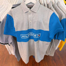 *ZCL1207Tommy男多色拼接polo衫