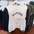 *ZCL1208Tommy女多色拼接長袖