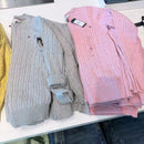 *ZCL1212Tommy女麻花編織圓領毛衣