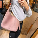 *ZCL1729TB粉鱷魚紋大腋下包