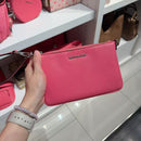 *ZBL1917MK清倉桃粉手拿包