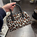 *ZBL1957KS豹紋手提側背兩用包