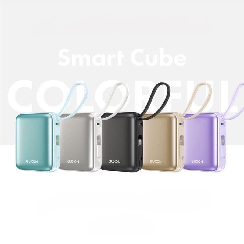 ^GUXON巧方塊雙線行動電源C1809