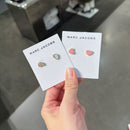 *ZBL1371馬克彩色愛心耳環