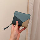 *Loewe拼圖撞色零錢袋短夾ZJL1023