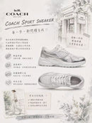 *Coach女科技銀老爺鞋ZF0682