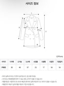 ^正韓收腰雙排釦壓摺荷葉下襬外套Zi0447