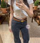 *Celine雙面皮帶ZD1660
