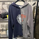 *MJ專櫃款雙色拼接拉鍊連帽外套ZJL0834