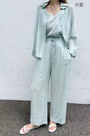 ^韓國襯衫三件套套裝ZC1155