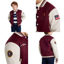 *Uspoloassn青年棒球外套ZB1044