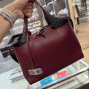 *ZDL3006Tods紅長拉鏈托特