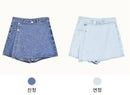 ^正韓兩釦片裙褲ZG0646