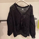 *Loewe女黑毛衣ZJL1031
