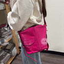 *MJ亮玫瑰紅肩背A2542