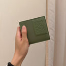 *Loewe莫蘭迪綠短夾ZJL1018