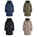 *DKNY霧面長版鋪棉外套ZJ0742