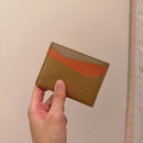 *Loewe撞色卡夾ZJL1012