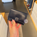 *Loewe雲朵深藍短夾ZF1375