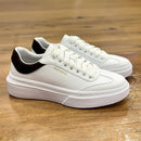^Skechers復古厚底小白鞋ZG0682