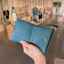 *Loewe拼圖撞色零錢袋短夾ZJL1023