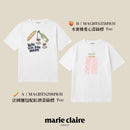 ^Marieclaire夏日法式插畫TeeZF0946