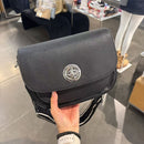 *MJ復古圓形金屬馬鞍包JL0817