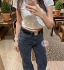 *Celine雙面皮帶ZD1660